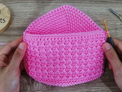 Easy DIY Crochet waist bag - Step by Step