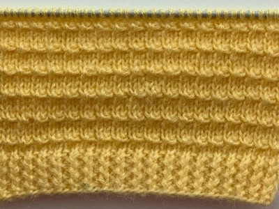 Easy Knitting Stitch Pattern For Sweater