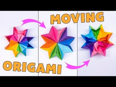 Easy Origami Paper FIDGET TOYS || Paper Moving || DIY antistress