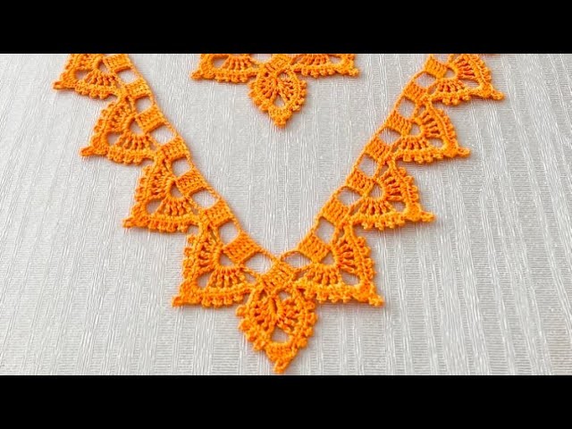 Gorgeous Angular Border Lace Edging Tutorial. Trend Crochet Patterns