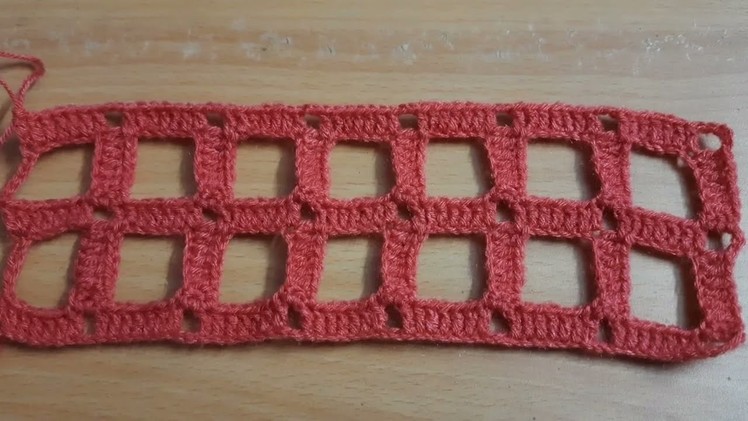 How to Crochet box block stitch |step by step crochet tutorial for beginners