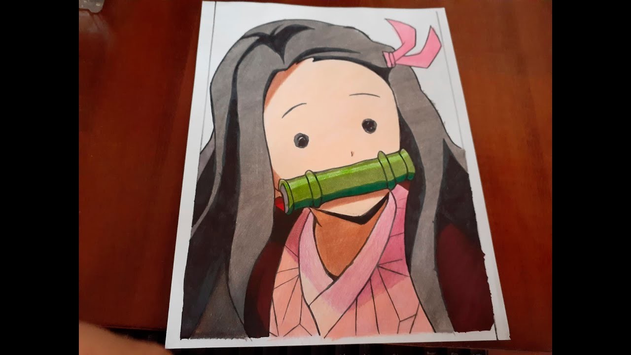 How to Draw Nezuko Kamado (Demon Slayer) Como Dibujar Nezuko Kamado ...