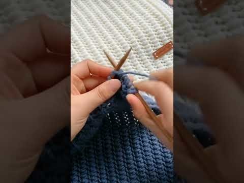 How to Knit for Beginners & Pros ???? Easy Knitting Easy Crochet Design #Shorts (3)