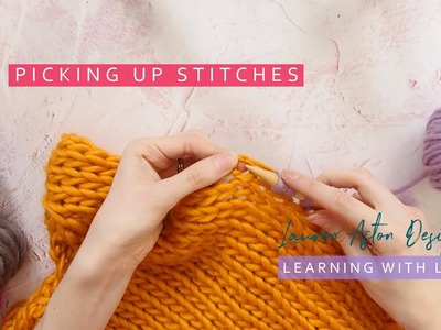 How To Knit: Pick up and knit