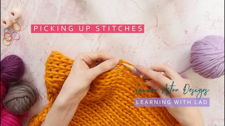 How To Knit: Pick up and knit