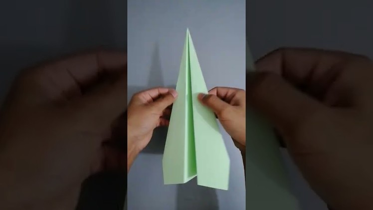 How to make a paper airplane that flies far #Shorts