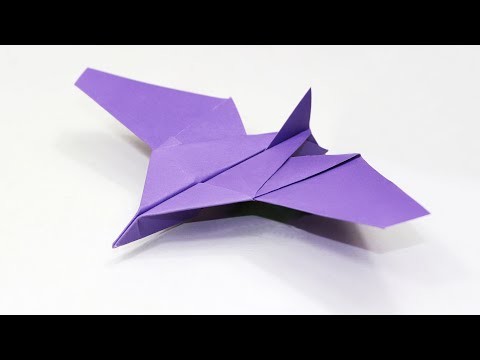 How to Make a Paper Airplane that FLIES FAR - KINGFISHER