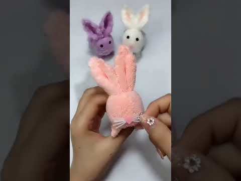 How to make a rabbit with handkerchief????????????????