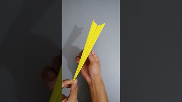 How to make the New World Record paper airplane 2022 #SHORTS