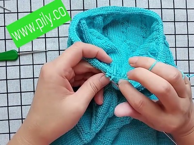 Knitting a sweater - knitting the $270 sweater for $12