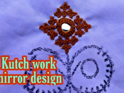 Kutch work and Mirror work Blouses Design Sindhi tanka Embroidery Work 2022