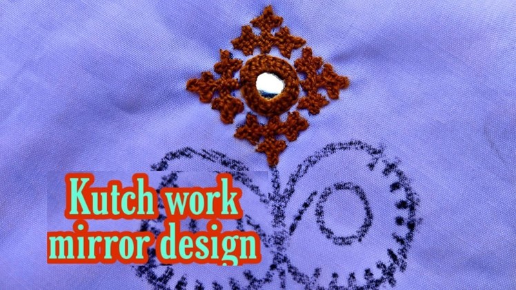 Kutch work and Mirror work Blouses Design Sindhi tanka Embroidery Work 2022