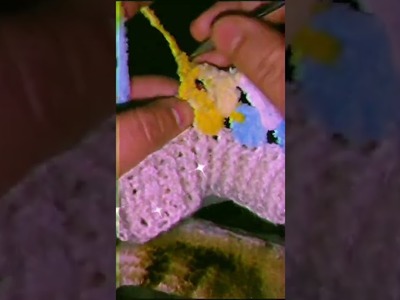 Making crochet dangri skirt for baby girl❤❤