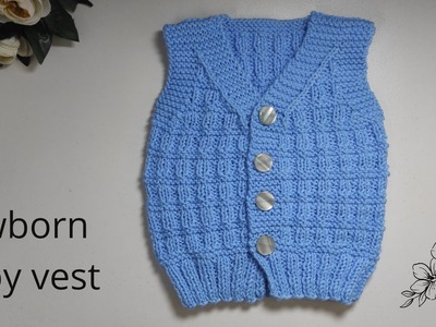 Newborn Baby cardigan | Baby Vest Knitting | Cardigan Knitting Tutorial In Urdu