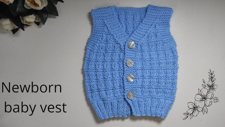 Newborn Baby cardigan | Baby Vest Knitting | Cardigan Knitting Tutorial In Urdu