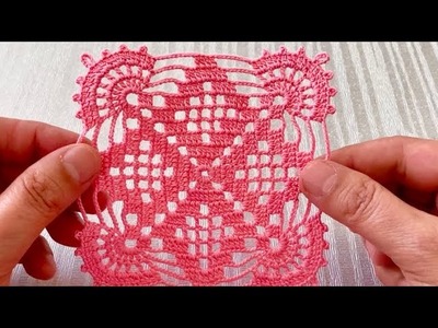 ONE OF MY FAVORITE CROCHET PATTERN - For Tablecloth and Bedspread