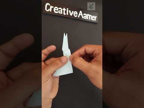 Paper Rabbit Easy To Make | DIY Craft | Art and craft #shorts #youtubeshorts