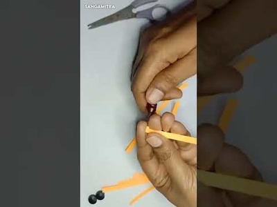 Quilling paper Earrings|How to make|Easy Making ideas|DIY| Art and Craft | Quilling art |  Beginner