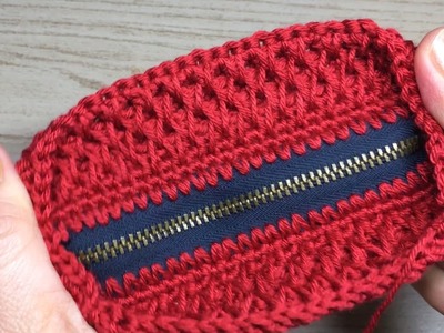 ❤️Super Amazing | Crochet Purse Bag With Zipper - Step by Step | Crochet bag | Crochet for beginner