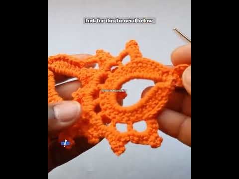 Super elegant crochet earrings Tutorial for beginners step by step Tutorial|boucles d'oreilles
