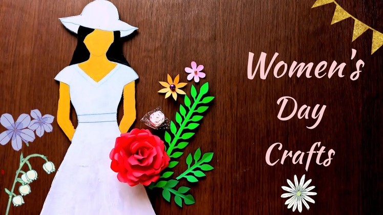 Unique Women's Day Decoration Ideas | International Women's Day 2022 | DIY | Women's Day Craft Ideas