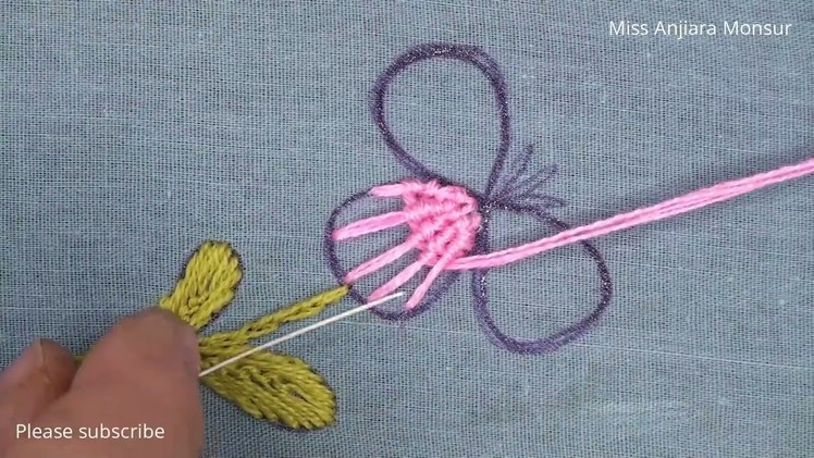 Wonderful Flower Embroidery Designs, Hand Embroidery New Flower Design Pattern
