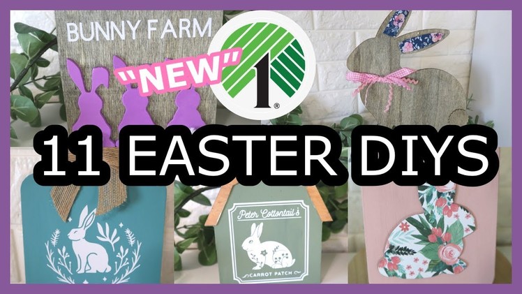 11 MUST SEE DOLLAR STORE SPRING AND EASTER DECOR | Mystery Box Challenge