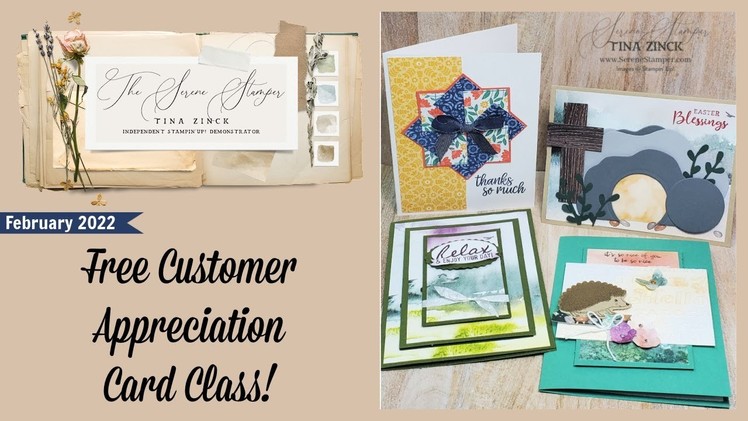 All Occasion Card Class - February 2022 | LOTS of Fun Techniques!