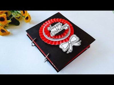 Beautiful Handmade Scrapbook for Birthday | Special Scrapbook idea | Chart papers | Tutorial