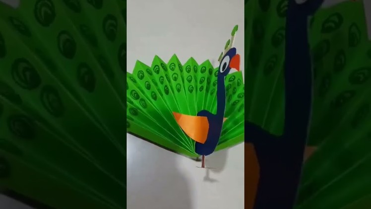 Craft work | paper work | peocock 10:25pm