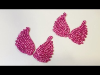 Crochet Angel Wings | Tunisian Crochet | Crochet Wings Tutorial