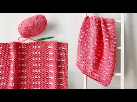 Crochet Bundle Up Modern Dash Blanket
