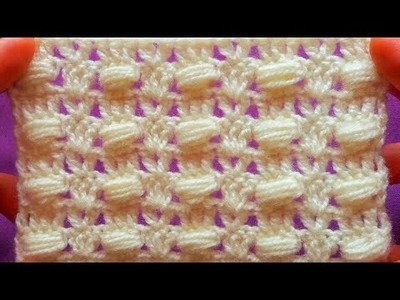 Crochet-Puntos Combinados(Tutorial)Muestra #71 Motivos y Puntadas a Ganchillo.How To Crochet Pattern