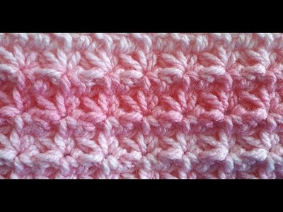 CROCHET THE TRINITY STITCH IN THE ROUND, IDEAL FOR HEADBANDS, COWLS, HATS ETC.