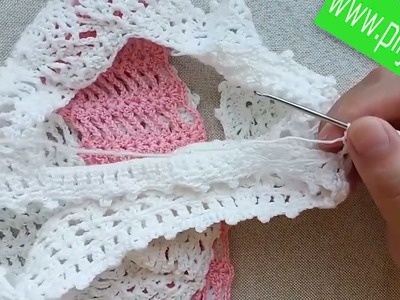 Crochet tutorial baby dress - crochet how to crochet a layered baby dress