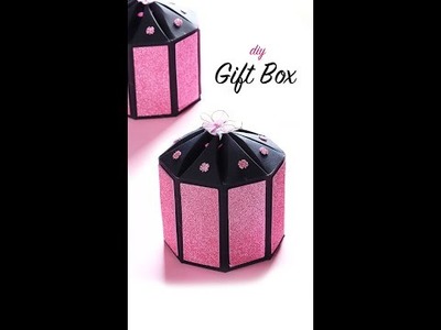 DIY Gift Box | Gift Ideas | Paper Craft (1-minute video)