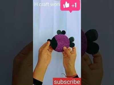 DIY paper craft???????? (1 minut craft video) craft#shortvideo #shorts #viral #H craft world
