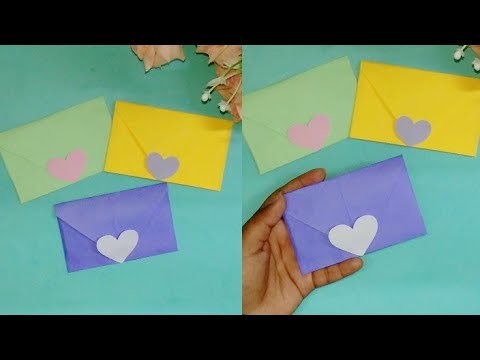 DIY paper envelope | cute easy way paper envelope | handmade paper craft#shorts