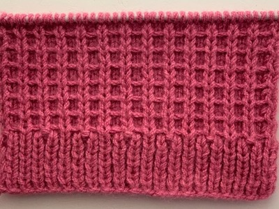 Easy Knitting Stitch Pattern For Beginners