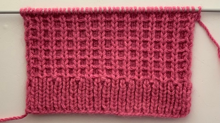 Easy Knitting Stitch Pattern For Beginners