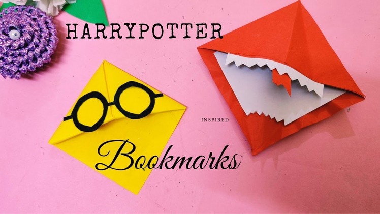Harry Potter inspired Bookmark | Harry Potter inspired crafts | DIY with Minnie