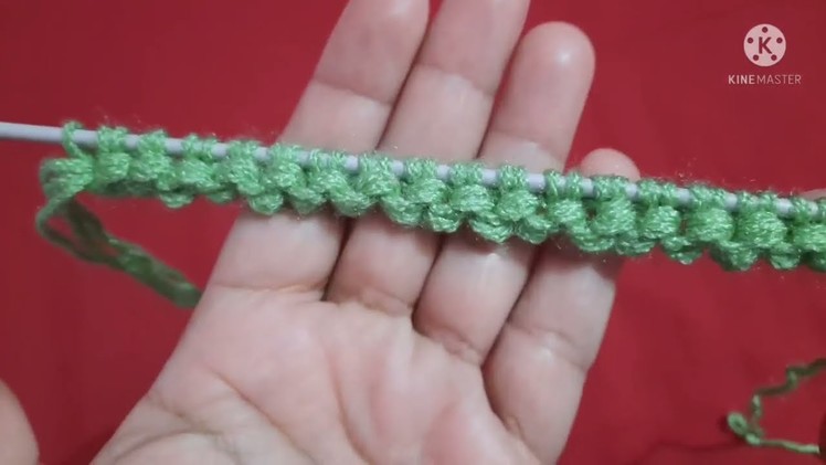 How to cast on knitting stitches from wrong side with left hand for beginners, design stitches