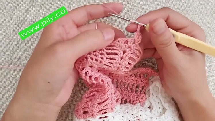 How to crochet an easy shell stitch baby dress -  2022 - 3