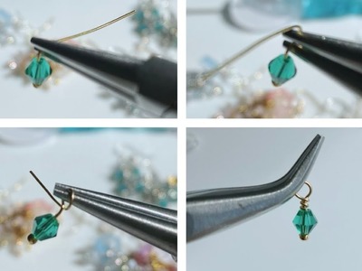 How to Make a Wrapped Wire Loop. Beginners Jewelry Making Tutorial. Easy to Follow steps.