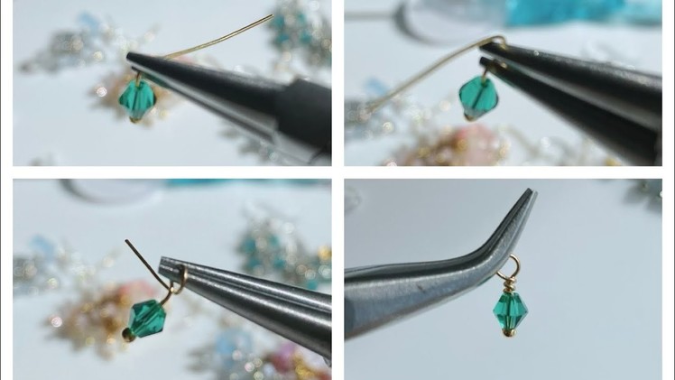 How to Make a Wrapped Wire Loop. Beginners Jewelry Making Tutorial. Easy to Follow steps.