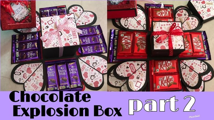 How to make Chocolate Explosion Box.Easy Explosion Box Making for Beginners.Explosion Box Tutorial ????