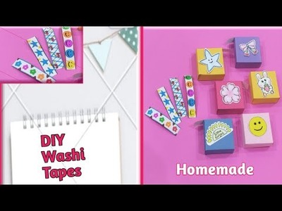 How to make paper washi tape. Diy washi tape. Masking washi tape. Handmade washi tape. Craft