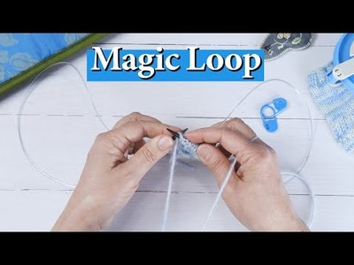 Knitting Magic Loop with Portuguese Style of Knitting
