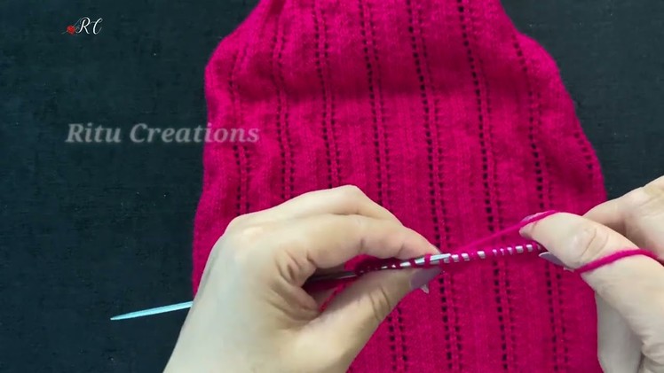 Knitting Sweater design Simple & easy