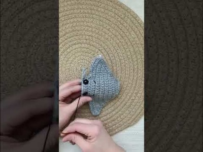 Let’s Make a Crochet Amigurumi Stingray | #crochet